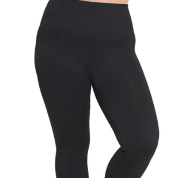 DIAMOND SHAPE FLEECE LEGGINGS - Picture 2 of 2
